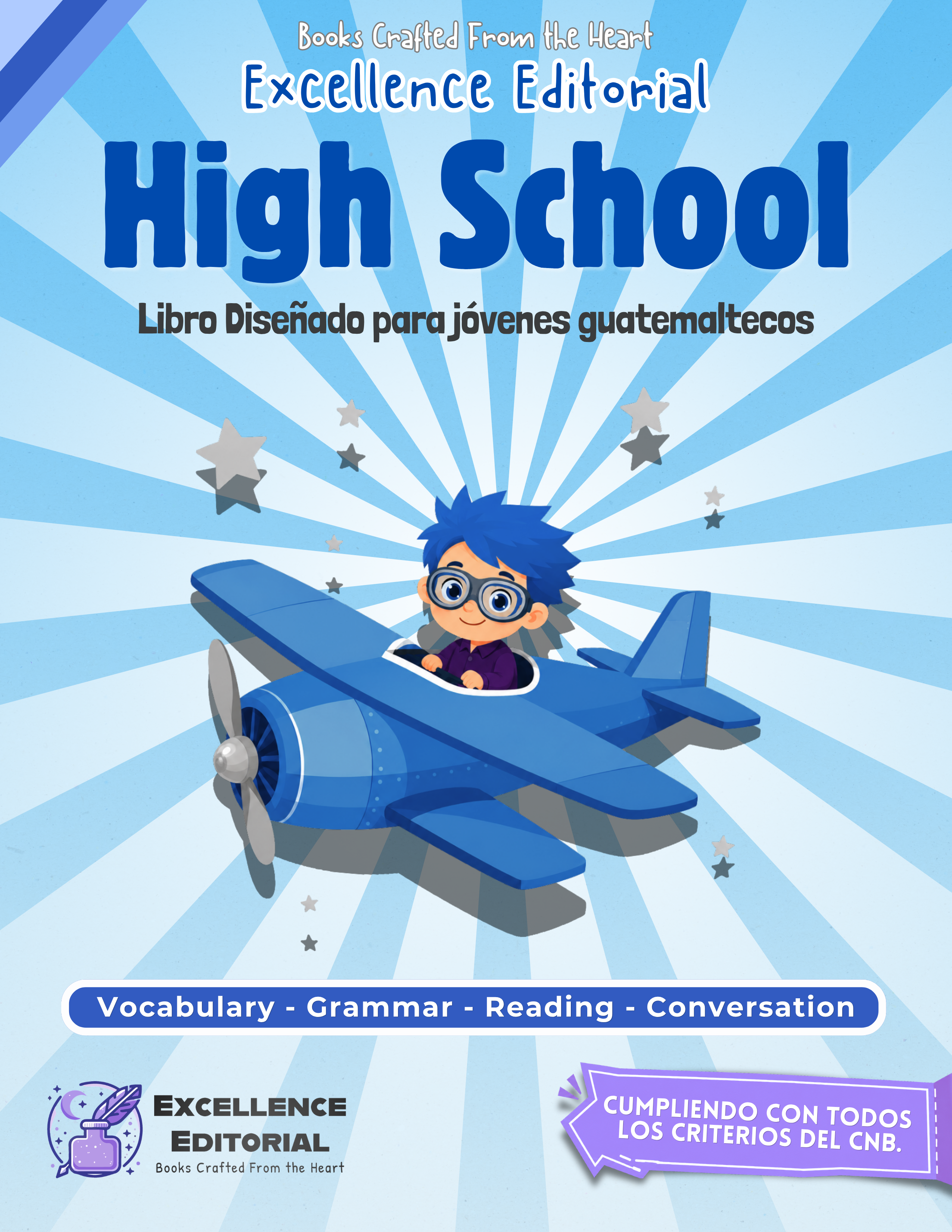 Portada High School, bachillerato — Libro 11