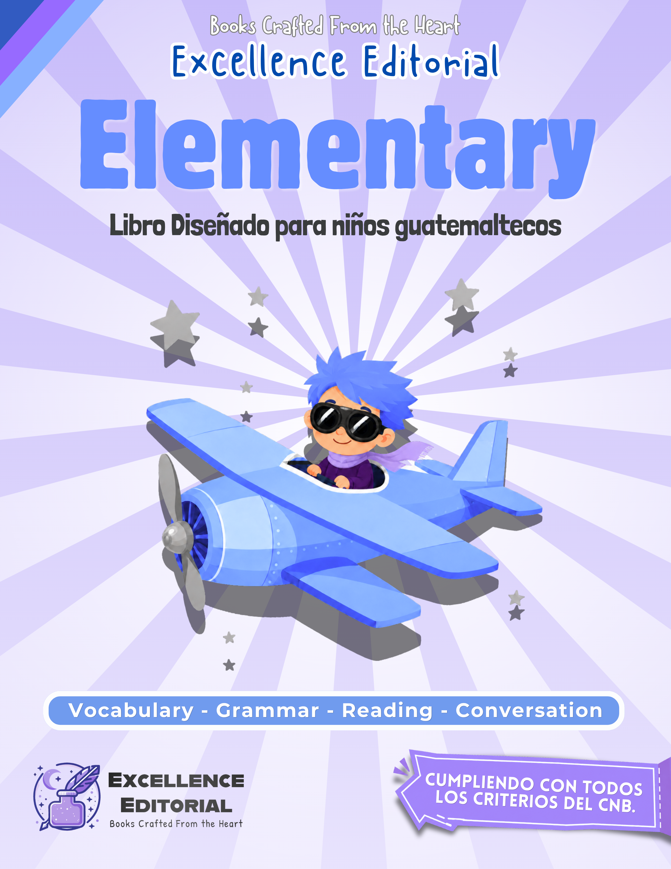 Portada Elementary, primaria — Libro 4